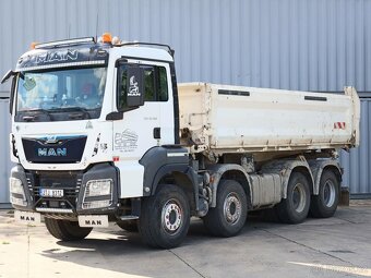 MAN TGS 35.480, 8x4, EURO 6, 32 TUN, RETARDÉR, BORDMATIC, 13 - 3