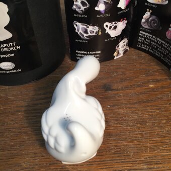 Porcelánová slánka Goebel Limit edice Husa - 3