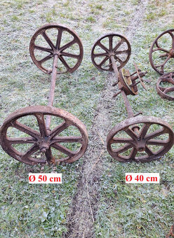 Litinová železná kola - 3