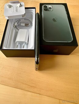 iPhone 11 Pro Midnight Green BATERIE 100% TOP - 3