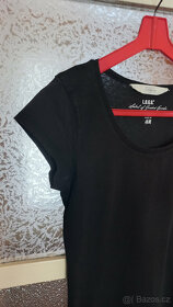 tričko dívčí, dámské velikost S, černé, H&M - 3