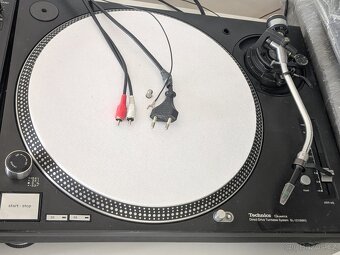 2x Gramofon Technics SL-1210MK5 a 2-kanál mix Pioneer DJM250 - 3