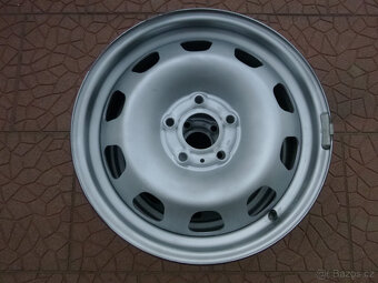 Plechové disky originál Dacia Duster 5x114,3 6,5Jx16 ET50 - 3
