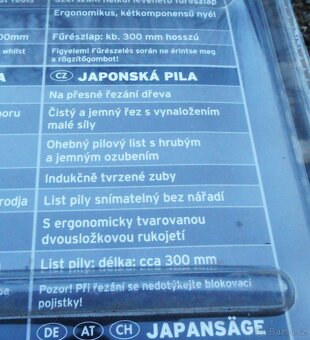 japonská pila - 3