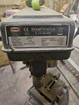 Stolní vrtačka proma 1316/400 - 3