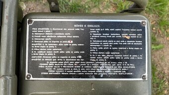 Elektrická centrála - vojenská - 3