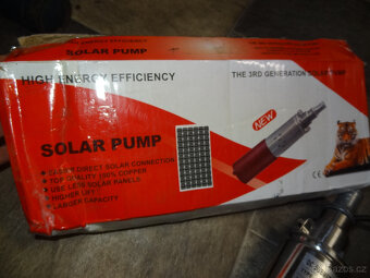 12V 200W ponorne Vodní čerpadlo 40m 2.3m3/h "1" "solarni - 3