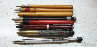 STARÉ TUŽKY, NÁSADKY A MECHANICKÁ PENTILKA V CHROMU - 3
