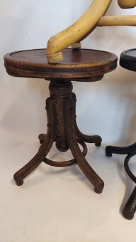 klavírové stoličky THONET 3 kusy - 3