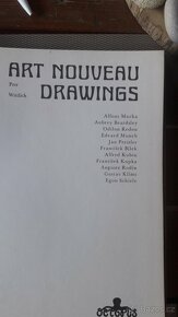 PETR WITTLICH-ART NOUVEAN DRAWINGS 1974 - 3