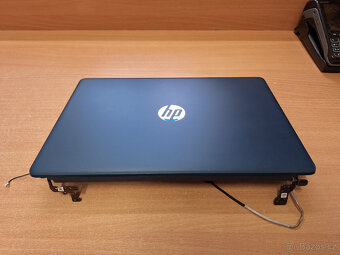 HP 15s-fq3911nc - displej + celé víko + panty, plně funkční - 3