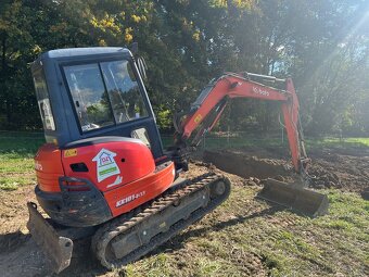 Minirypadlo Kubota KX101 - 3