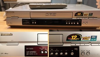 Videorekordér Panasonic 6hlav hifi + 27ks kazet - 3