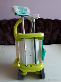 Smoby úklidový vozík s elektronickým vysavačem - 3