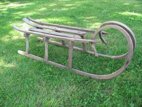 Starožitné sáňky / Vojtěch Bureš - Červ. Kostelec - 3