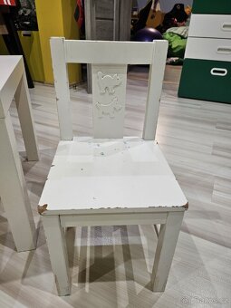 Dětský stoleček IKEA s židlí - 3