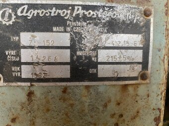 Žací lišta Zt 152 - 3