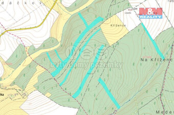 Prodej lesa, 98528 m², Moraveč - 3