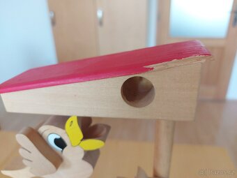 PTÁČCI  DŘEVO 40 CM - 3