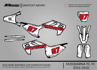 Polep Husqvarna FC350 - 3