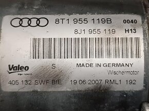 Táhla + motorek 8T1955623C 8T1955119B Audi A5 8T r.v. 2008 - 3