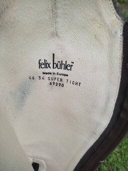 Hnědé vysoké jezdecké boty Felix Buhler - 3