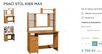 Psací stůl Kier Max - 3
