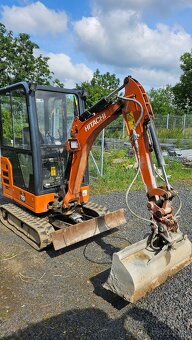 Minibagr pásový HITACHI ZX19 - 3
