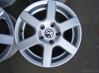 Alu disky na VW, Škoda 15", 5x112, ET 45, šíře 6J - 3