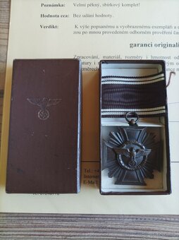 Služební vyznamenání NSDAP za 10 let - 3