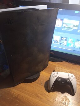 Ps5 s mechanikou blu/ray a orig. Ps5 ovladačem+stojánek - 3