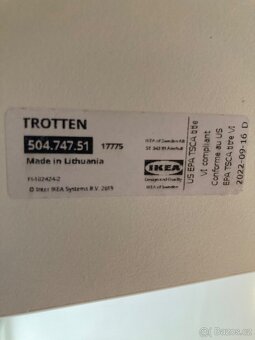 Ikea Trotten polohovací stůl 120x70 - 3