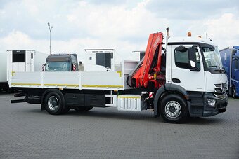 Mercedes-Benz ANTOS 1830 - valník s hydraulickou rukou - 3