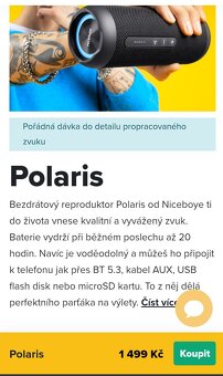 Bluetooth reproduktor niceboy raze polaris - 3