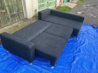 Rozkladaci sedacka s ulozakem lze prehodit roh - 3