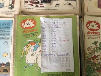 Dikobraz – sbírka 174 ks časopisů (70.–90. léta) - 3