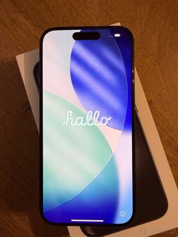 Iphone 15 Pro 128GB Blue Titanium TOP STAV - 3