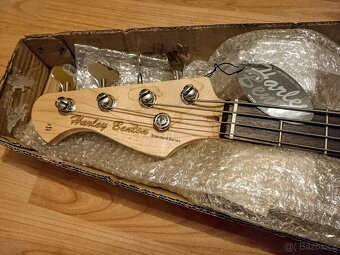 Baskytara Harley Benton Shorty LH BK - 3
