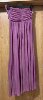 Krásné dlouhé lila šaty Mohito vel. XS/ - 3