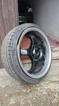 Alu disky Borbet T R17 4x114,3, nove pneu - 3