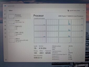 Herní PC | Ryzen 7 5800x, RTX 3070, 32GB, 1TB SSD - 3