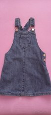 Džínové laclové šatičky - 3