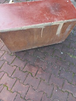 Retro kuchyňská skříňka ,lavička - 3