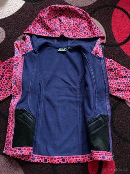 Růžová dívčí softshellová bunda Crivit - SLEVA - 3