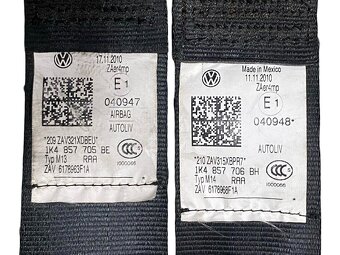 Palubní deska černá 81X airbagy řj 5K1857001A VW Golf 6 2011 - 3