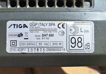 Elektrický plotostřih Stiga STH600 - 3