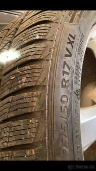 Alu kola Enzo 5x112 r17 +1 sezónu jeté zimní pneu Polaris 5 - 3