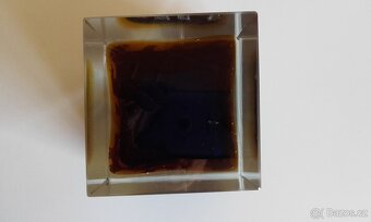 Exbor Czechoslovakia Art Glass Vessel - 3