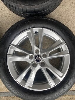 Škoda Fabia 4,5x100 R16,letni 195/55 r16-Pěkné - 3