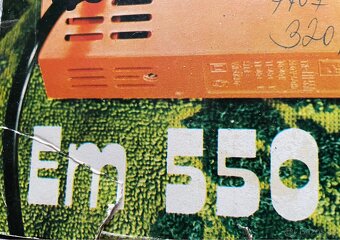 Retro fén Em 550 - 3